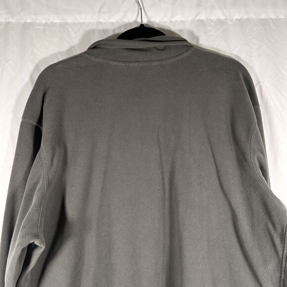 Eddie Bauer Sweater Men's TXL Green 1/4 Zip Long Sleeve Zip Pocket Pullover - Picture 9 of 11